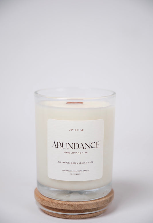 The Abundance Candle