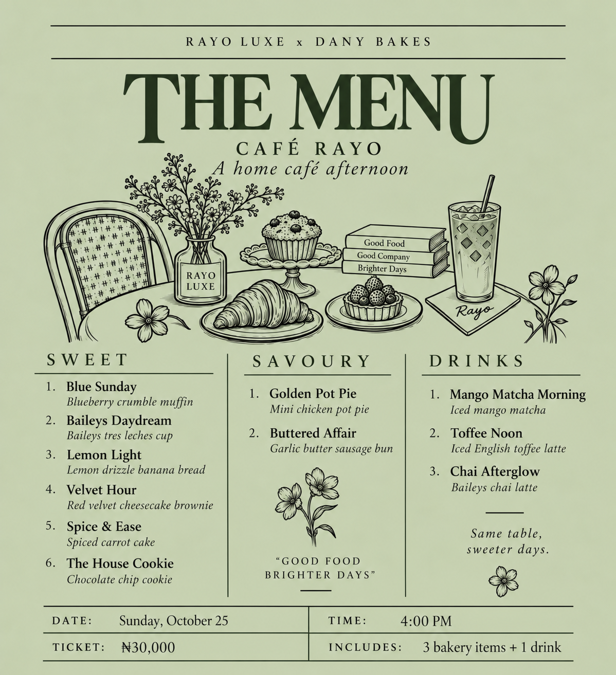 Sundays at Rayo — Cafe Rayo